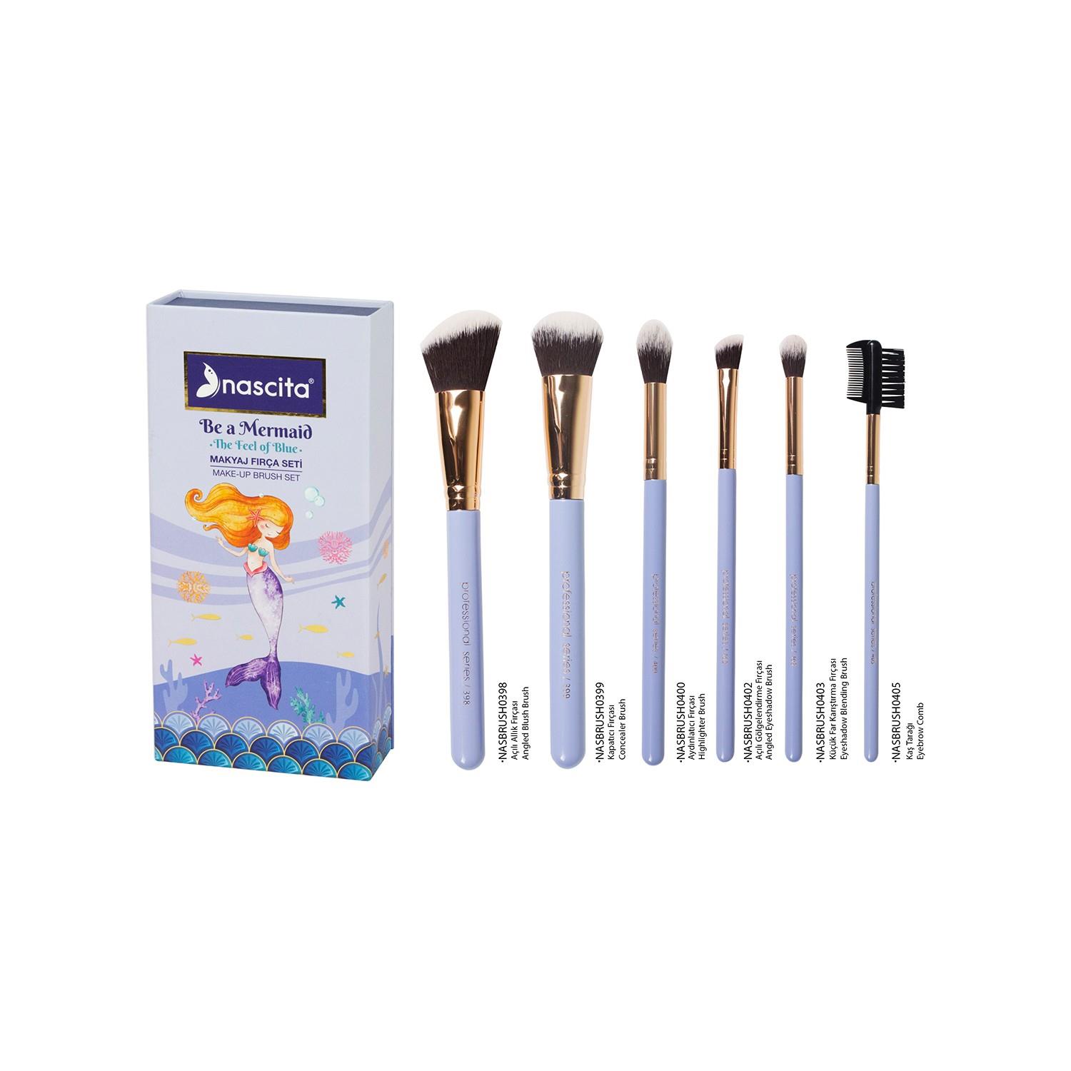 

Nascita Be a Mermaid Набор кистей для макияжа серии Mermaid — 90