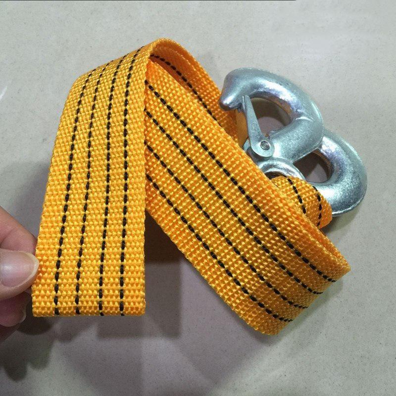 Correa de remolque Universal para coche, cuerda de remolque resistente de 3M, alta resistencia con ganchos de seguridad
