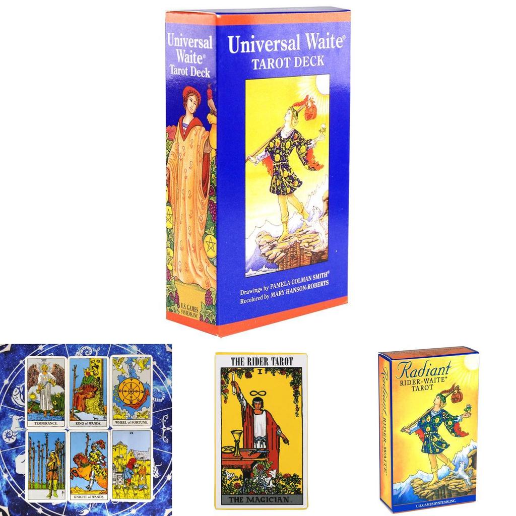 Exquisite Rider Waite Smith Tarot Deck Featuring Vibrant Prisma Visions Artwork