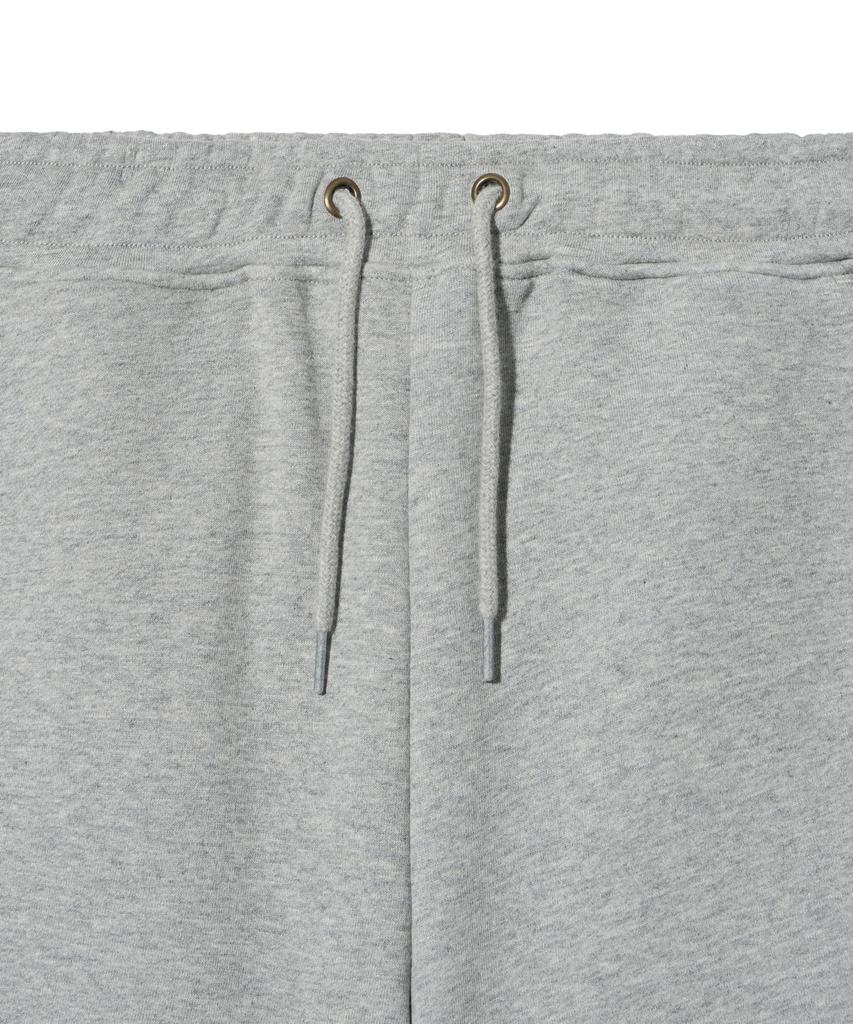 YALE Small 2 Tone Arch Sweat Shorts Melange Gray