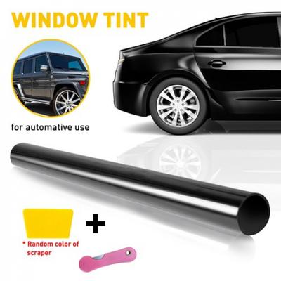 A Uncut Roll Window Tint %25 Super Dark Black Film 20" X 20'Feet Car Home EXV
