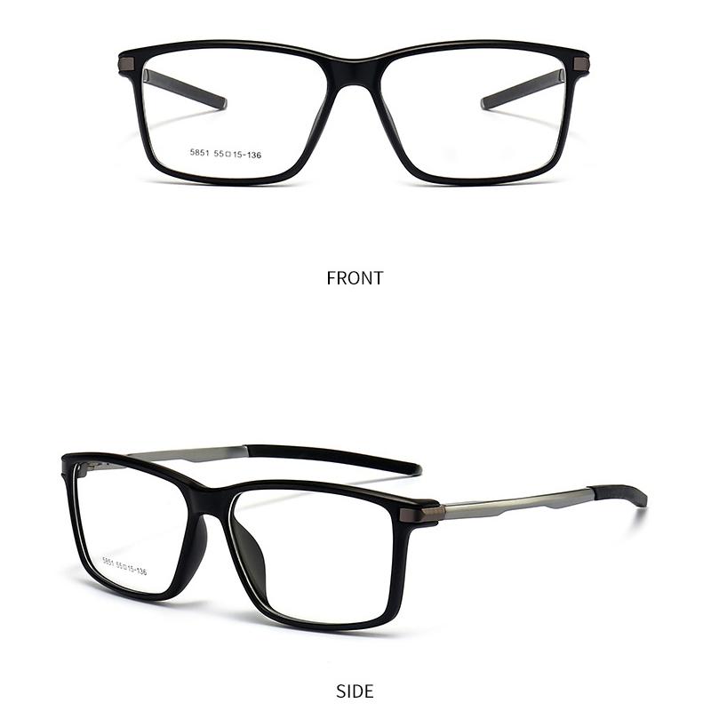 

TR90 Sports Men Eyeglasses Frame Prescription Eyewear Basketball Spectacles Optical Glasses Frames Aluminum Magnesium Legs