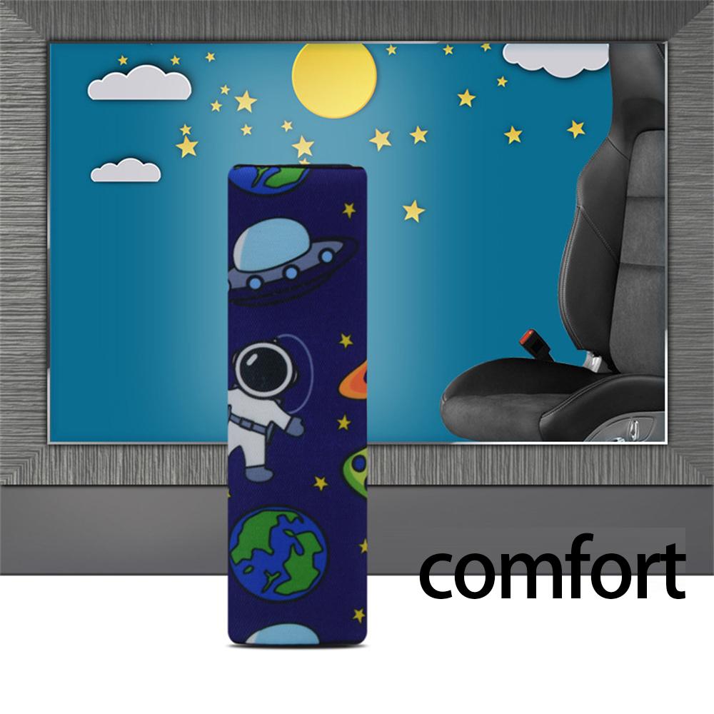 Cartoon Head And Neck Support Protective Lovable Car Seat Belt Cover Durable Practical Car Accessories For Car Car
