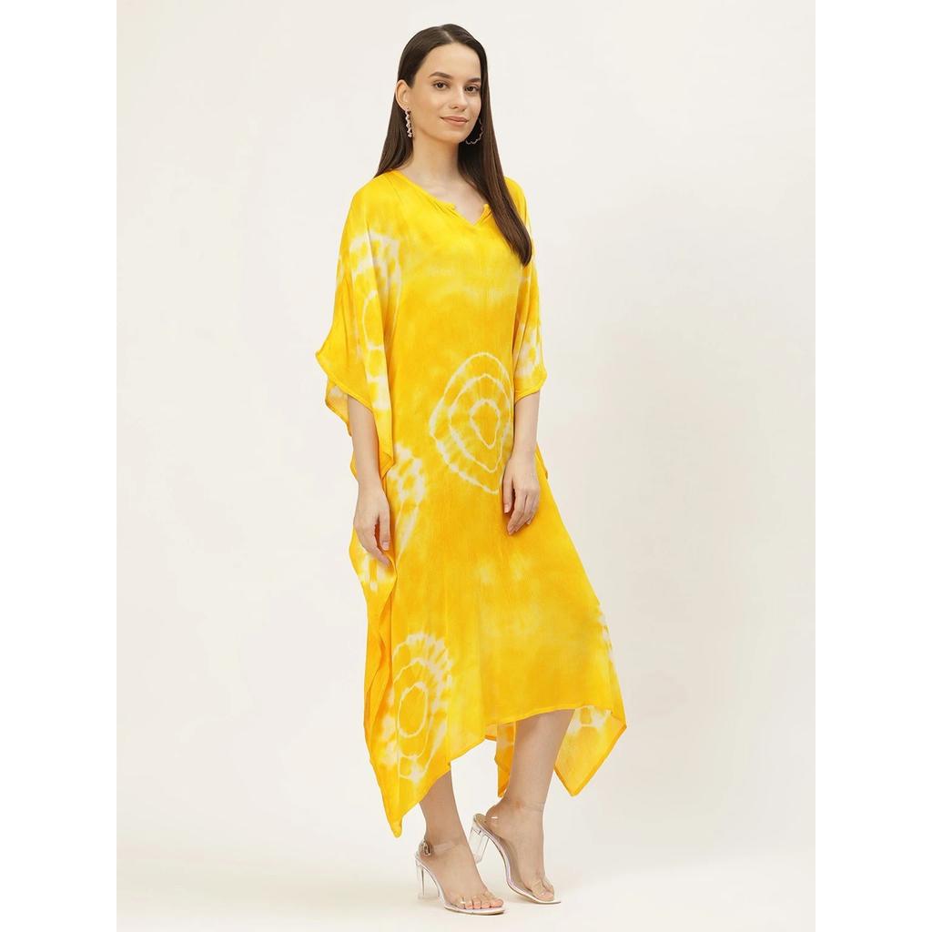 Indian Bollywood Casual Wear Kimono Kaftan Women Beautiful Ethnic Kimono Dress