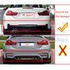 Capac Decorativ Capac Trailer Carcasă Cârlig Remorcare Bara Spate Pentru BMW 4 M-Sport F32 F33 F36 2013-2018#51128060849 Calitate Înaltă Vopsit