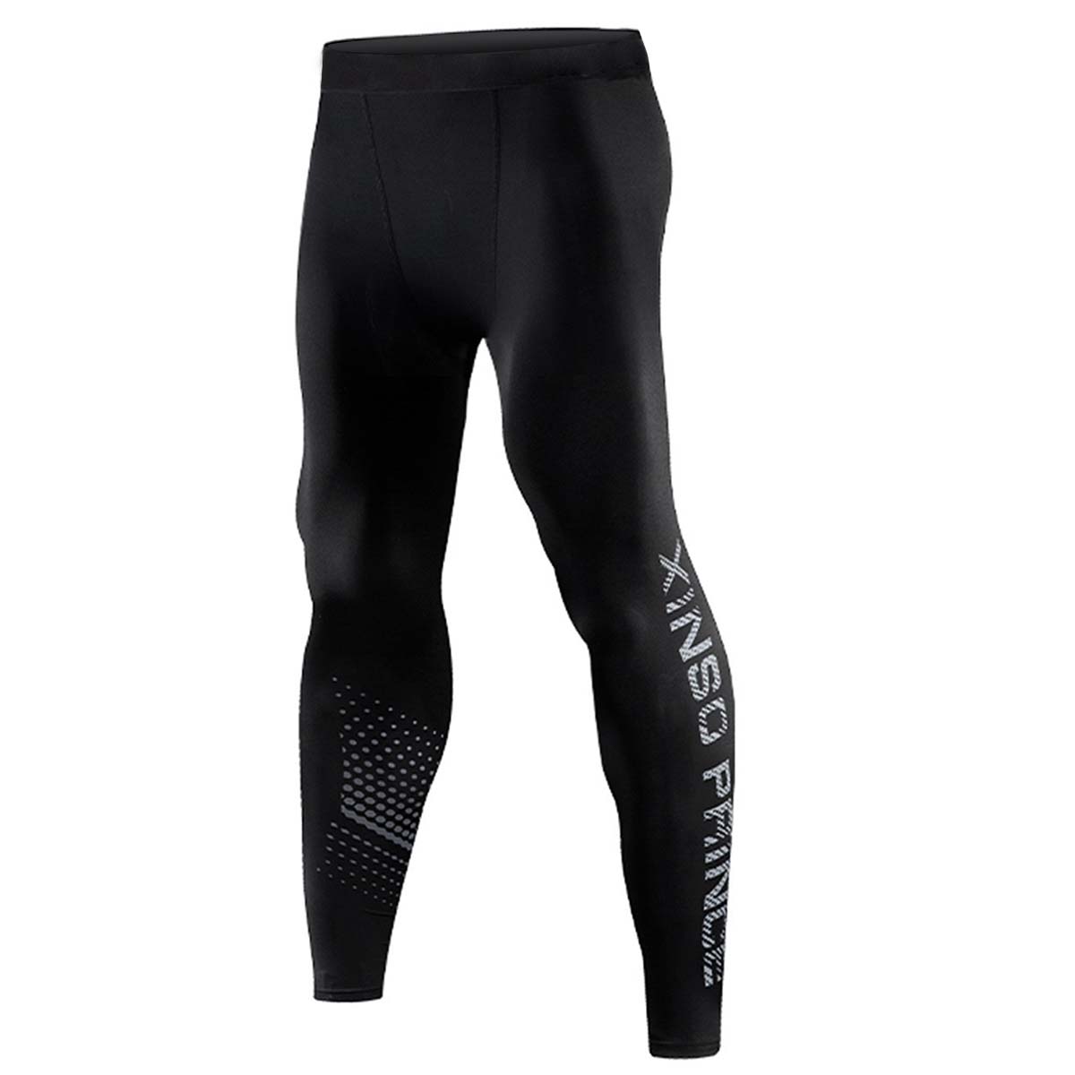 

5, 4, 3, 2 или 1 упаковка мужских компрессионных брюк, колготок, леггинсов, спортивного нижнего слоя для бега, занятий спортом, тренировок, активного отдыха XL чёрный