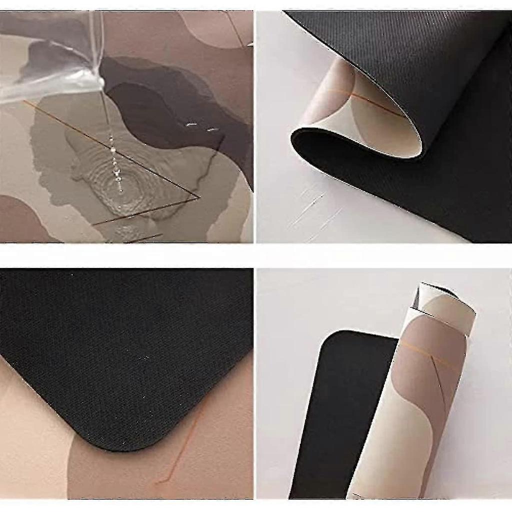 Mott 50 Fast Drying Corner Shower Mat Non Slip Curved Bath Mat For Circular Shower Soft Absorbent Sector Carpet For Bathroom Comfotable Footmatpad Pin