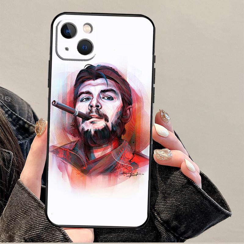 Che Guevara Funda For iPhone 15 16 Pro Max 12 13 Mini 11 14 Pro Max XS X XR 15 16 Plus Case