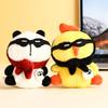 Keyring Plush Panda Doll Keychain Yellow Chick Animals Plush Toy Keychain Kids Gifts