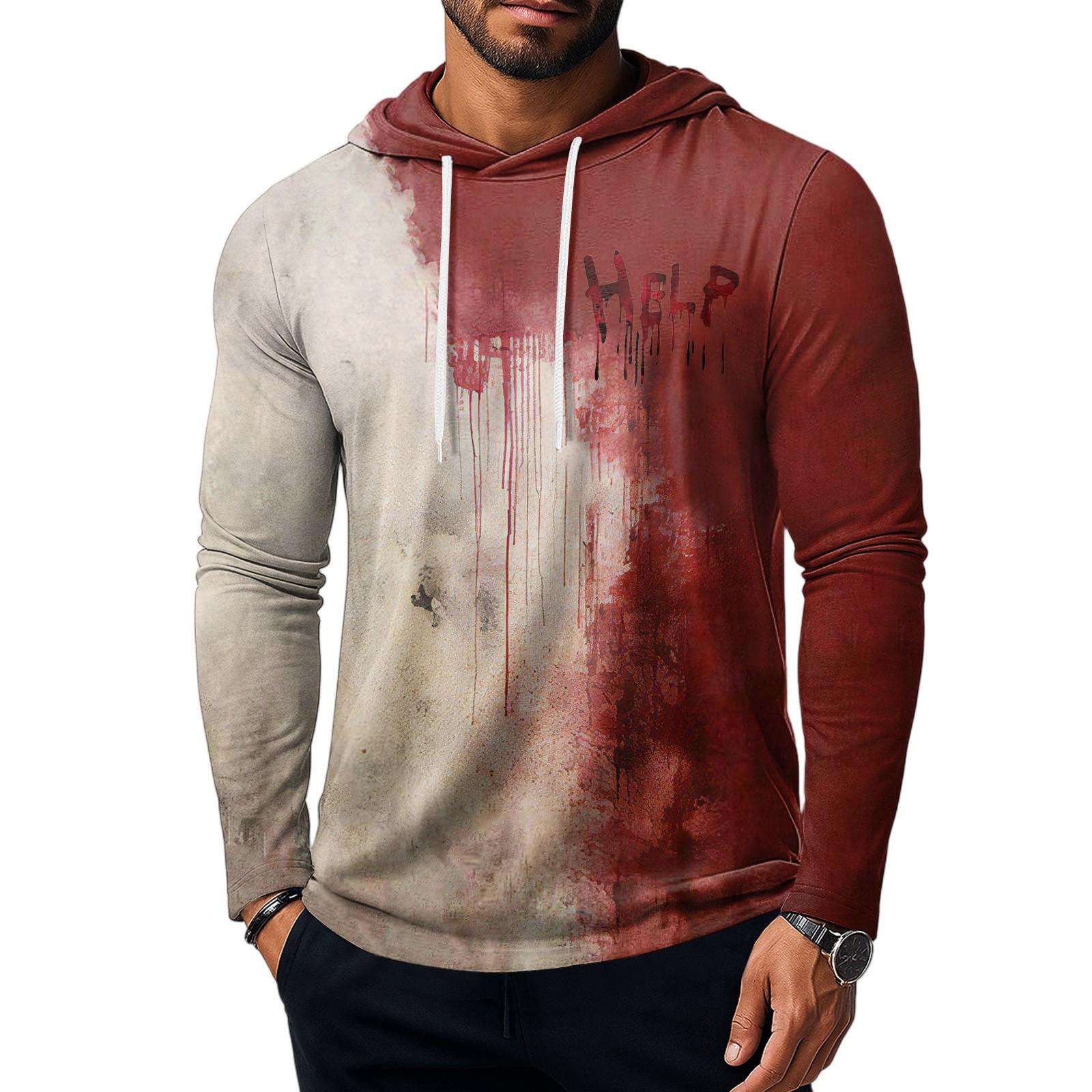 

Men s Short Sleeve Hoodie Cotton Hooded T Shirts Lightweight Sweatshirt Hoodies Pullover XL білий