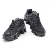 AR3566-002 Nike Shox TL Black and Max Orange Hematite (Women's)