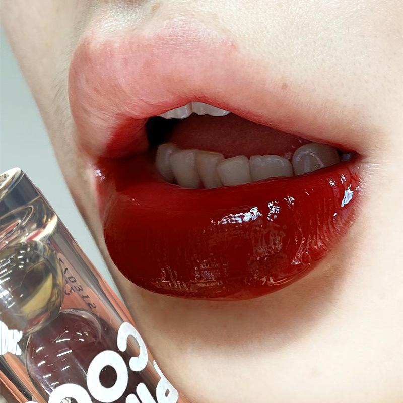 

Водостійкий дзеркальний сік Блиск для губ Чорний водяний скло Червоний чай Коричнева Рідка помада Стійкий нюдовий відтінок для губ Макіяж Косметика