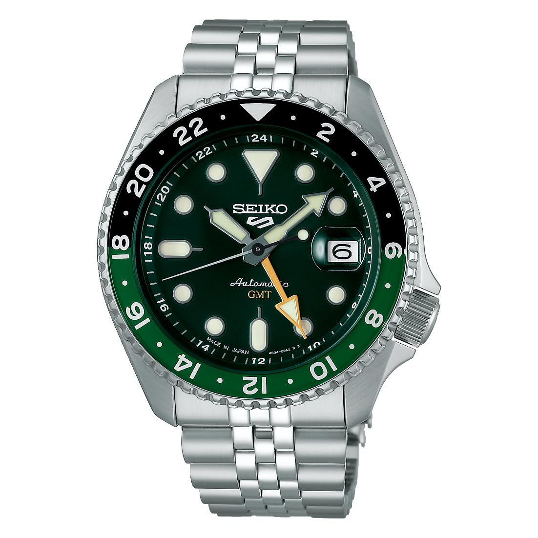 

SEIKO 5 SPORTS SKX series GMT модель автоматичний механічний годинник Seiko 5 Sports Made in Japan SSK035 Deep Green Overseas model [Seiko] Mens [Item]