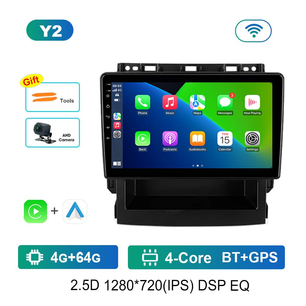 Car Radio Multimedia Player Android Auto for Subaru Forester 5 Impreza 5 2018 - 2025 GPS Navi WiFi DSP Stereo BT 4G Cooling Fan