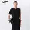 JNBY 2025 Spring Loose Round Neck Short Sleeve Shirt