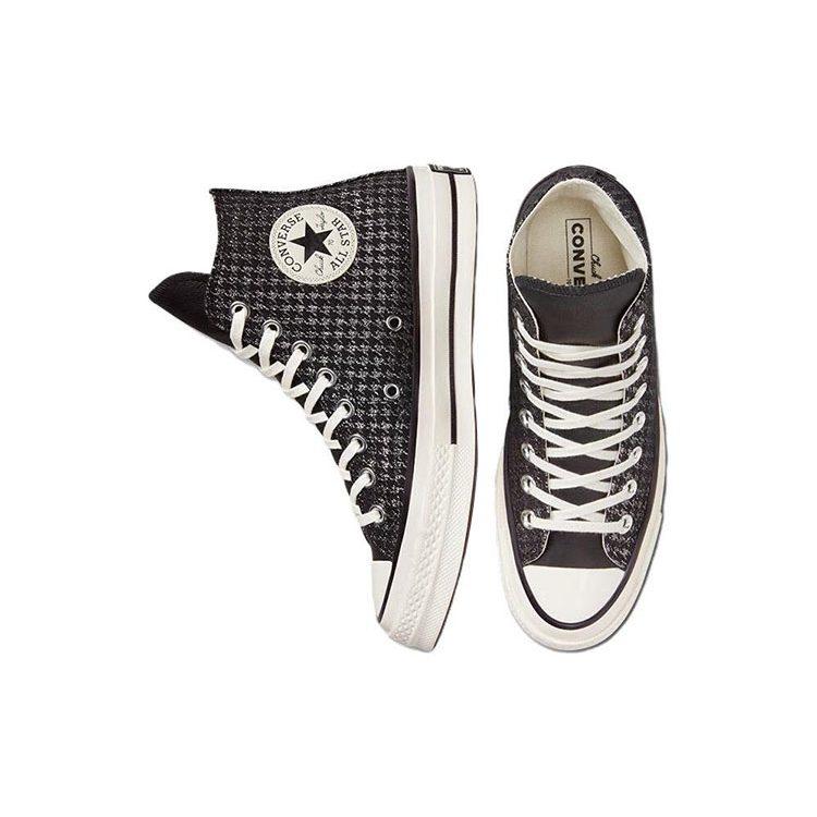Chuck 70 Wmns Converse High 'Houndstooth Shine - Black' Women's A04277C