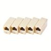 3 Stück Legierung Internet-Tools RJ45 CAT5 Kupplungsstecker-Adapter Netzwerk LAN-Kabel Verlängerungsstecker