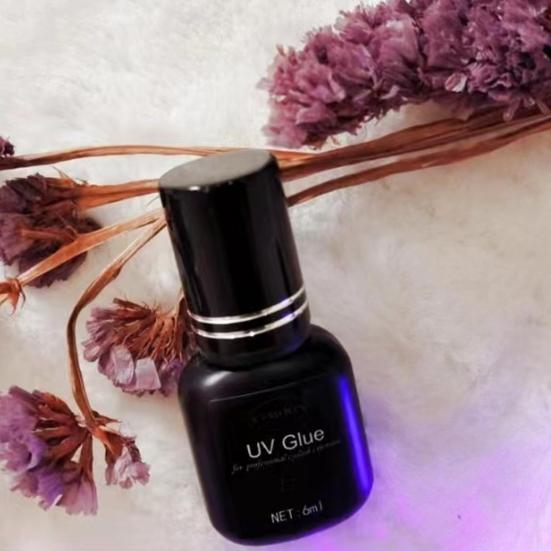 Yousheng 5G Podede øyevipper UV Gel Langvarig Vannbestandig Enkel betjening Øyenvippelim Kvinner Tilbehør