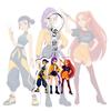 Witch Hunters Keychain Rich Character Modeling Lightweight Portable Key Chain Vibrant Color