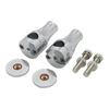 Lenkererhöhung Dragster V-Star DS400 650 XVS950 1100 XVS1300 Motorrad 1" 25MM Lenkererhöhung Cruiser Chopper Klemme Halter Lenkerposten (Schwarz)