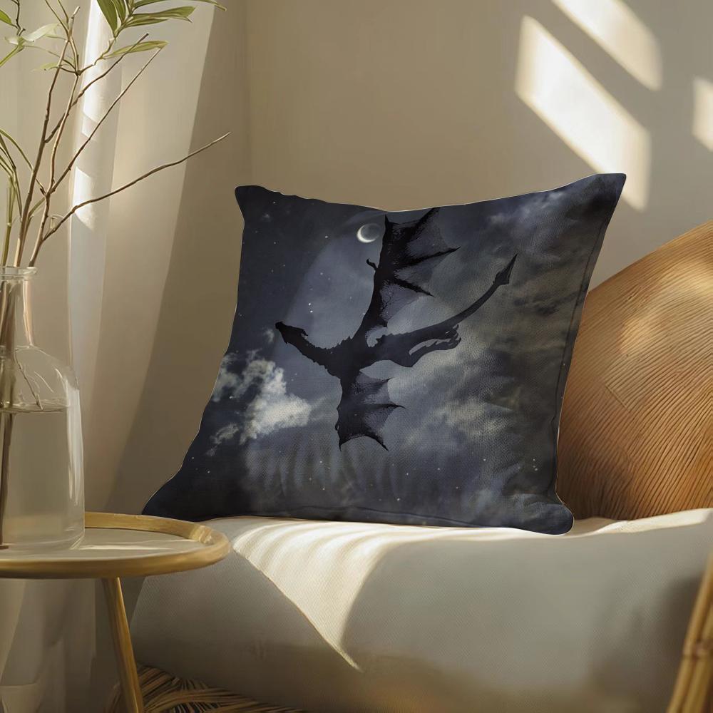 F-Fourthw-Wingdragon Pillow Case Pillowcase, Double-Sided Printed, Sofa Cushion, Bedroom Headboard