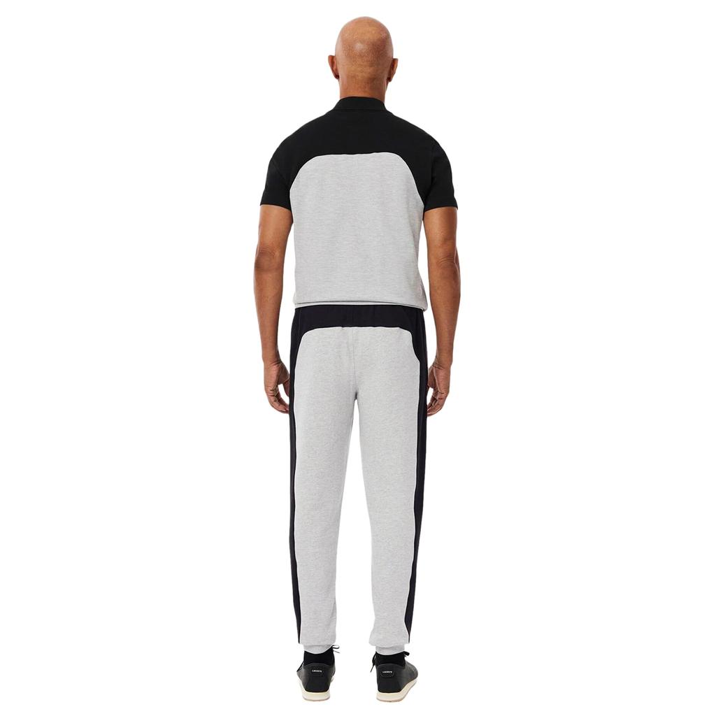 Lacoste Męskie spodnie dresowe zwężane z blokami kolorów