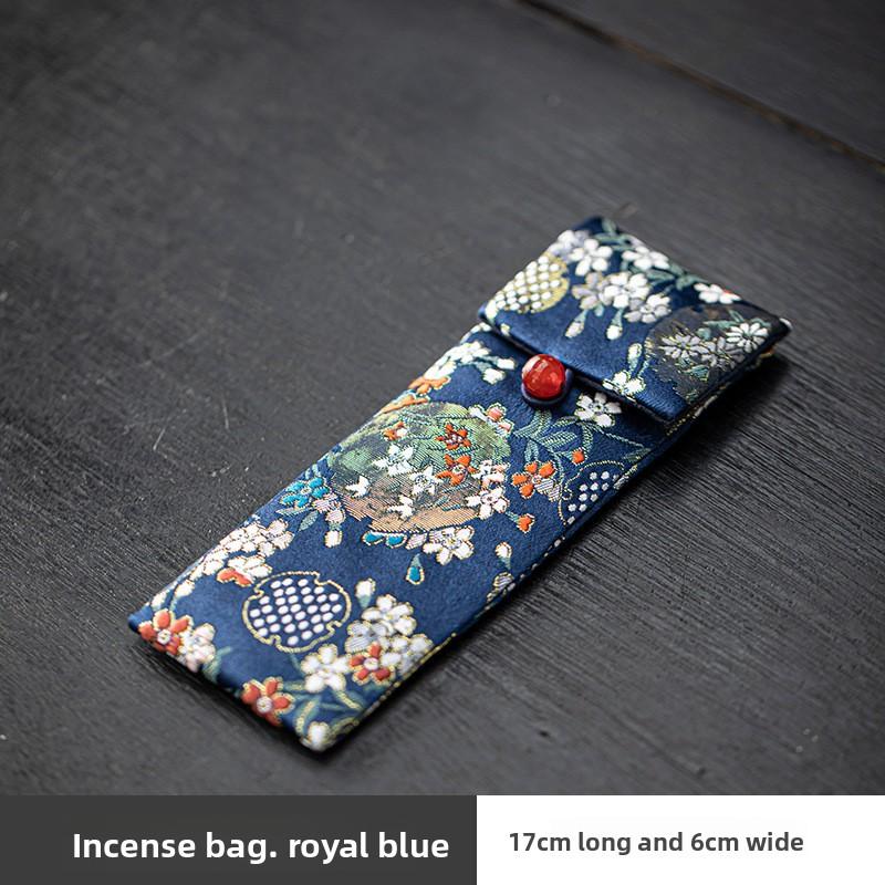 Farbe Brokat Räuchergefäß Tasche Chinesischer Stil Aufbewahrungstasche für Räuchergefäß Werkzeuge Zubehör