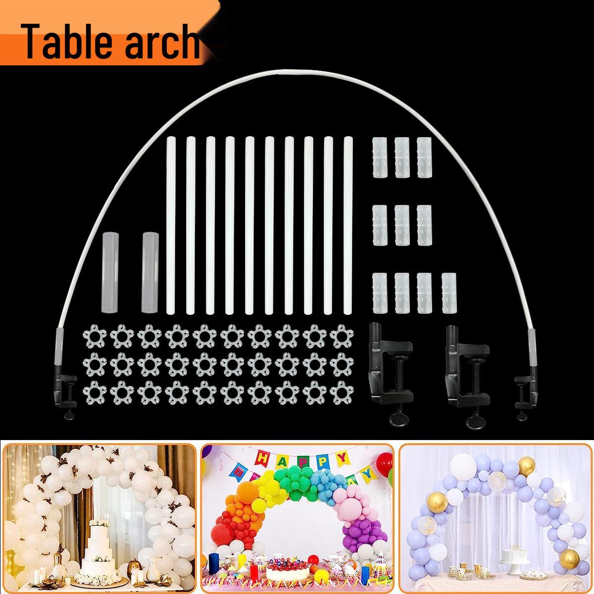 

10-секционная ПЭ труба, настольная подставка для арки из воздушных шаров для украшения дня рождения и свадьбы