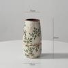Bag Ceramic Vase Ornaments, Living Room, High Sense, Flower Arrangement, Hydroponics, Creative French Retro Pastoral Style.