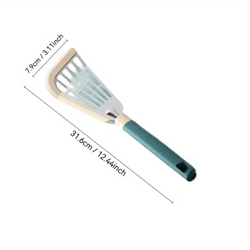 1PCS Multifunctional Silicone Striped Fish Steak Spatula Heat-resistant Non-stick Omelette Spatula Omelette Fish Spatula