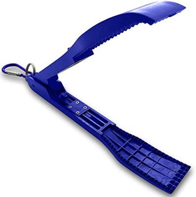 L-park Fish Grip with Carabiner (3 Colors Available) (Blue)