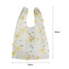Double Organza Flower Embroidery Hand Bag Clear Jelly Light Material Mesh Shopping Bag Yarn Cloth Organza Tote Bag Shoulder Bag