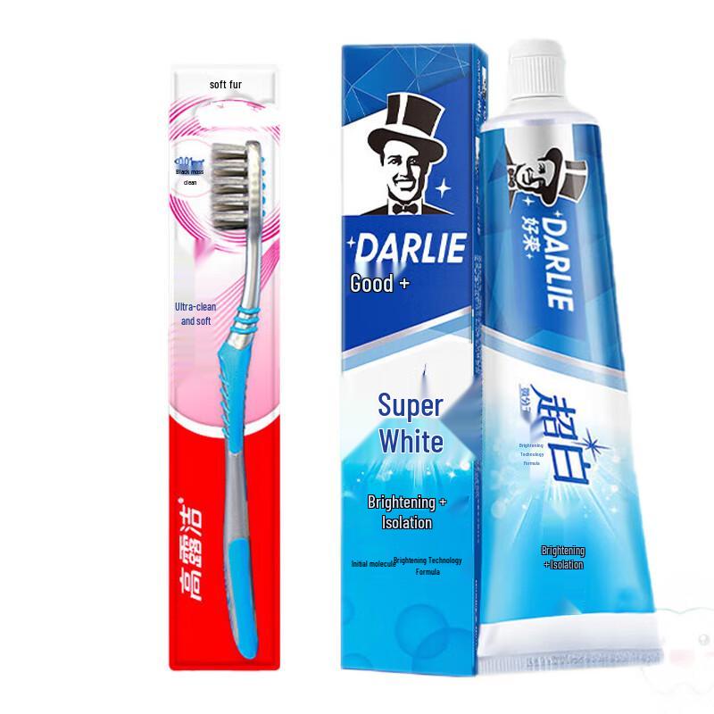 

Colgate Toothbrush & Darlie Toothpaste Bundle