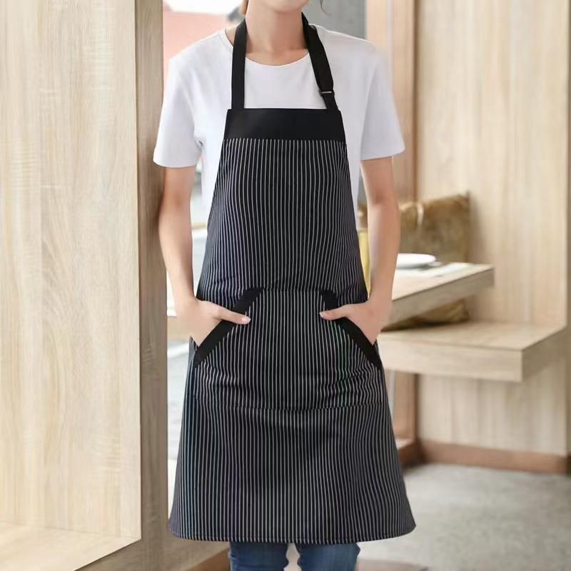 Stain-Resistant Neck-Hanging Waiter Apron for Chefs and Restaurant Staff