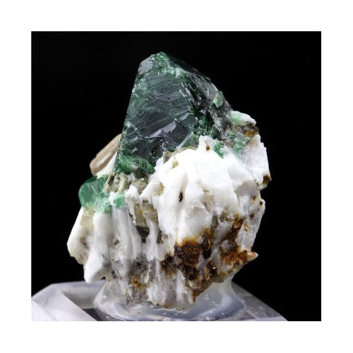 Pierres et Minéraux. Tourmaline Chrome. 148.0 ct. Merelani Hills, Tanzanie.