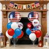 American Independence Day Decoration Set Party Decoration Paper Fan Flower Set