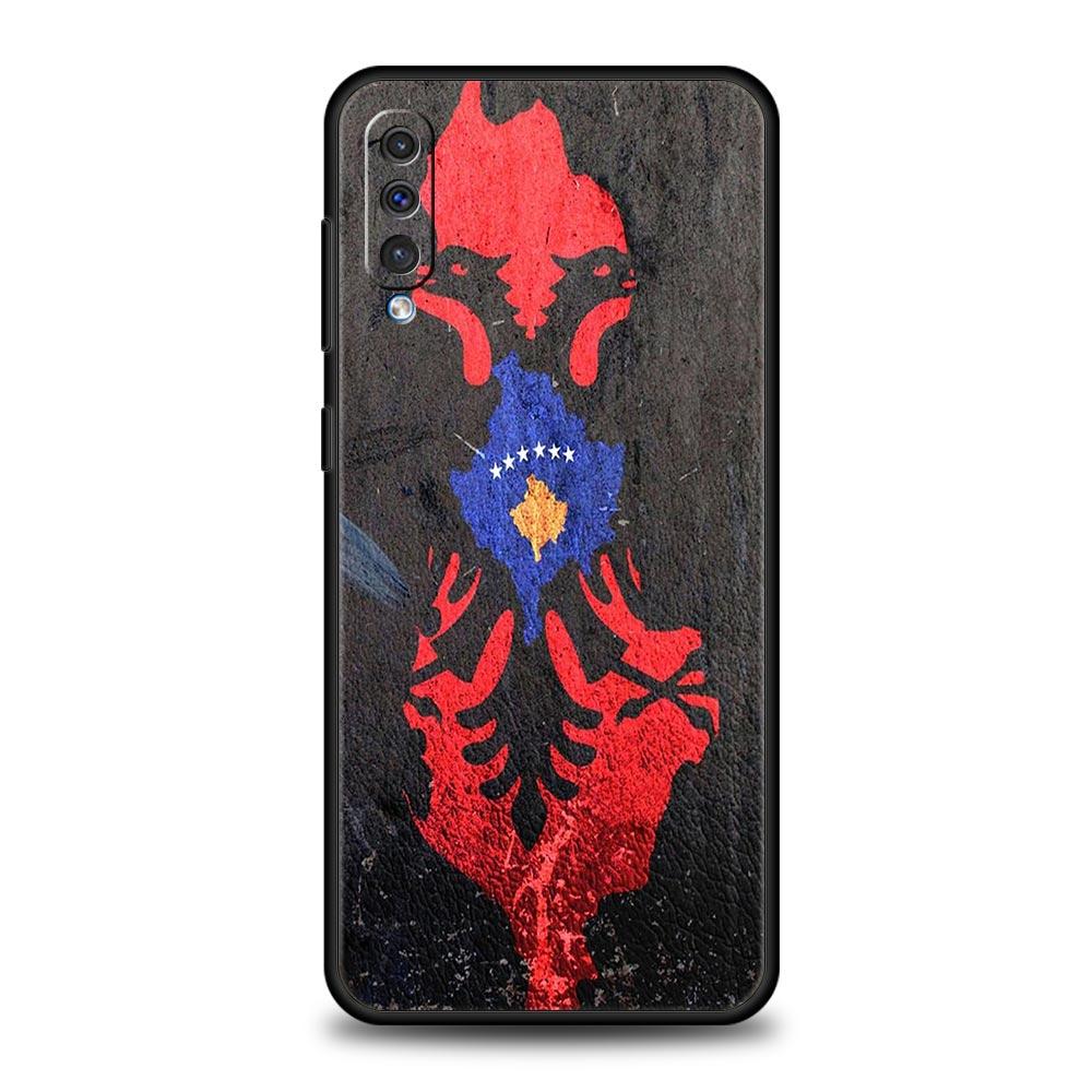 Albania Albanians Flag Phone Case For Samsung A52 A14 A50 A70 A10 A30 A40 A20S A20E A02S A12 A22 A34 A42 A32 5G A54 A04s Cover