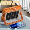Waterproof Solar Rechargeable Camping Light 20000mAh Portable Lantern  Emergency Lighting