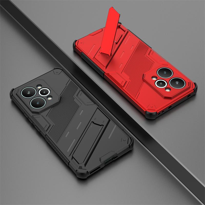 Phone Holder Case For Realme 15 Pro Case Shockproof Anti-knock Armor Full Back Cover For Realme 15 Pro Case For Realme 15 Pro 5G