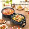 Dual-Sided Electric Pancake Maker with Deepened and Enlarged Design – Detachable, Washable Pancake Pan