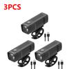 Bicycle Front Light Super Bright LED Bicycle Light Safety Bike Flashlight USB Rechargeable Bicycle Headlight Bicycle Accessories