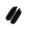 Car Styling Door Storage Box Decoration Cover Trim For Mercedes Benz SLK SLC 2012-2018 Black Interior Accessories