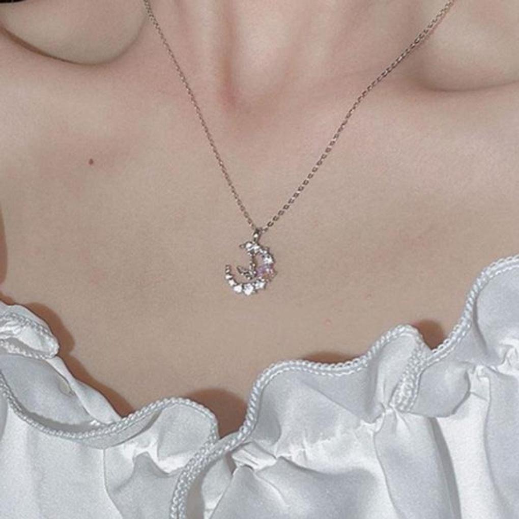 

Women s Accessories New Moon Drop Butterfly Necklace