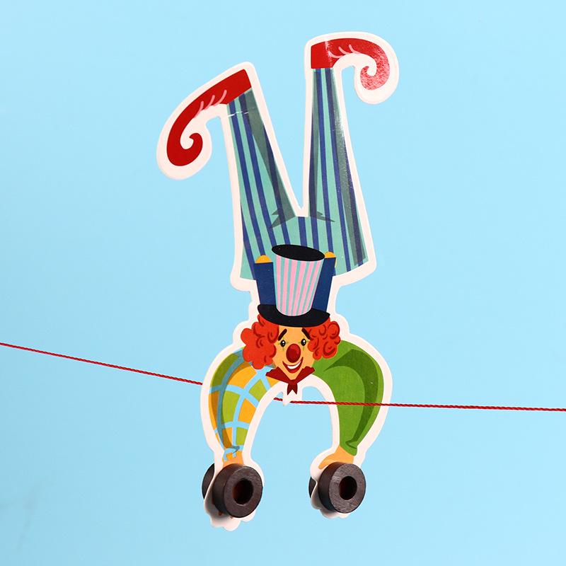 DIY Clown Tightrope Balance Kit for Primary School Science Projects