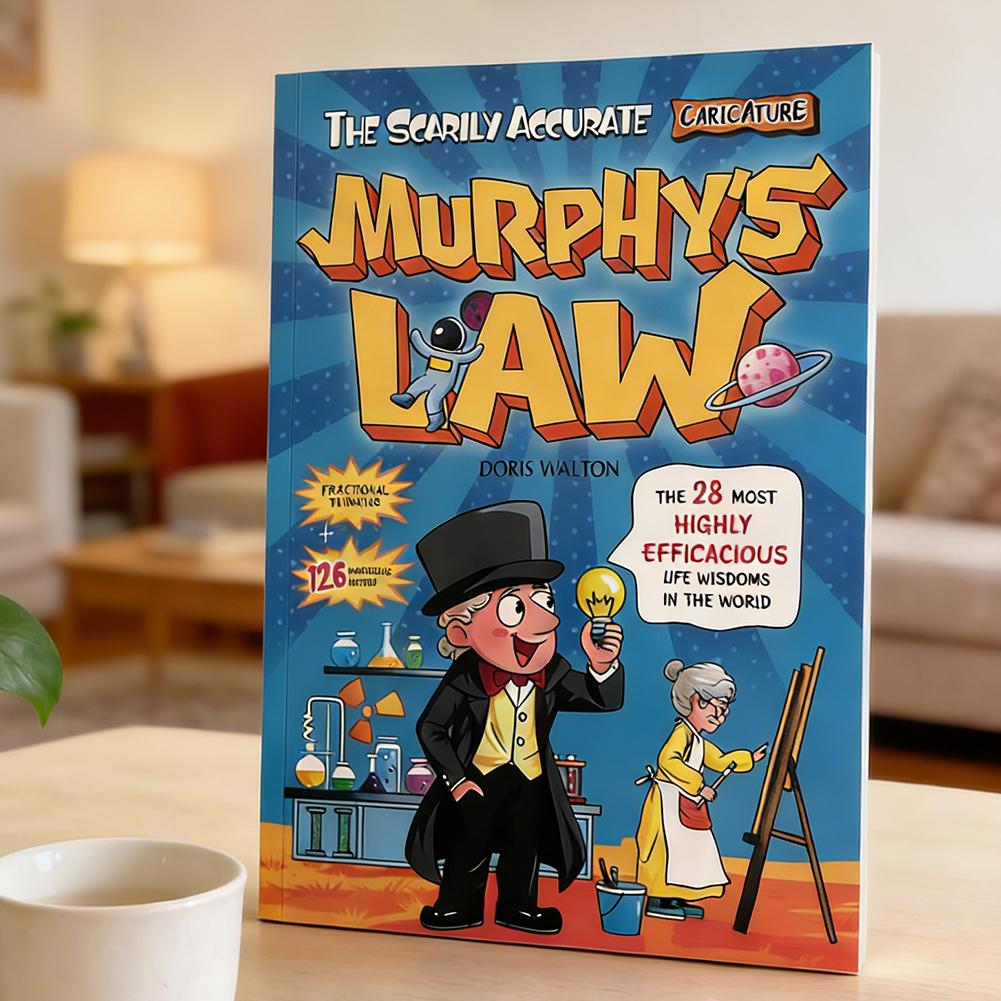 Murphy's Law Learning Book For Kids 8-12 Years Illustrated Fun Educational Concepts for Builds Resilience and a Growth Mindset