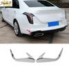For Cadillac CT4 - Chrome Exterior Rear Fog Light Strip Cover Trim
