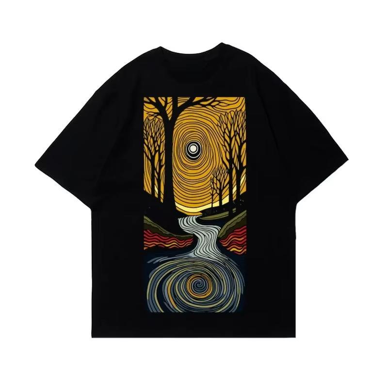 

2026 New Summer Style 21st Century Art Streetwear Casual Tshirts Unisexs and Womens Luxury brand tops 4XL