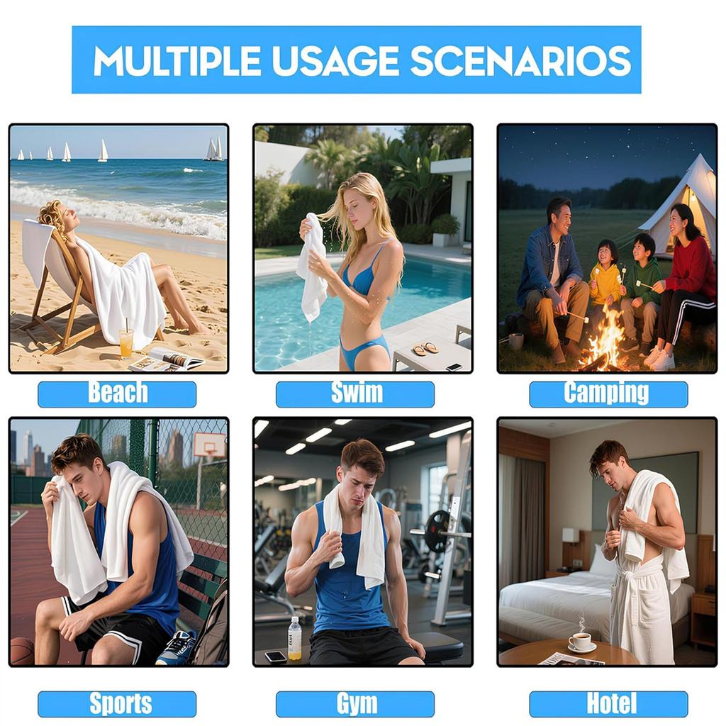 1/10PCS Compressed Towel Made Of Pure Cotton And Extended Disposable Towel Suitable For Outdoor Swimming And Travel Essentials