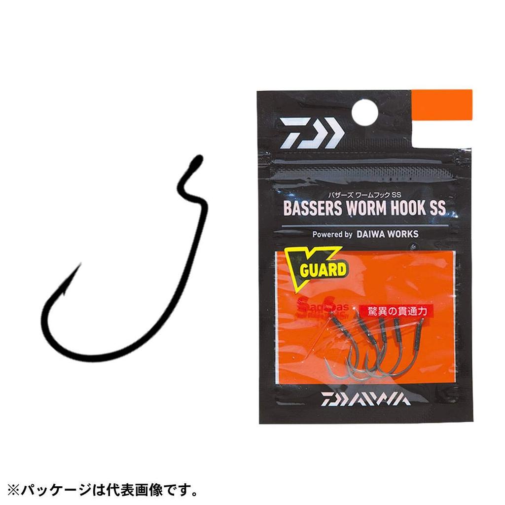 Daiwa Bass Worm Hook 838917 SS/WOS#1