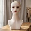 PVC Mannequin Bust Skin Tone 44 Cm Lightweight for Shop Window